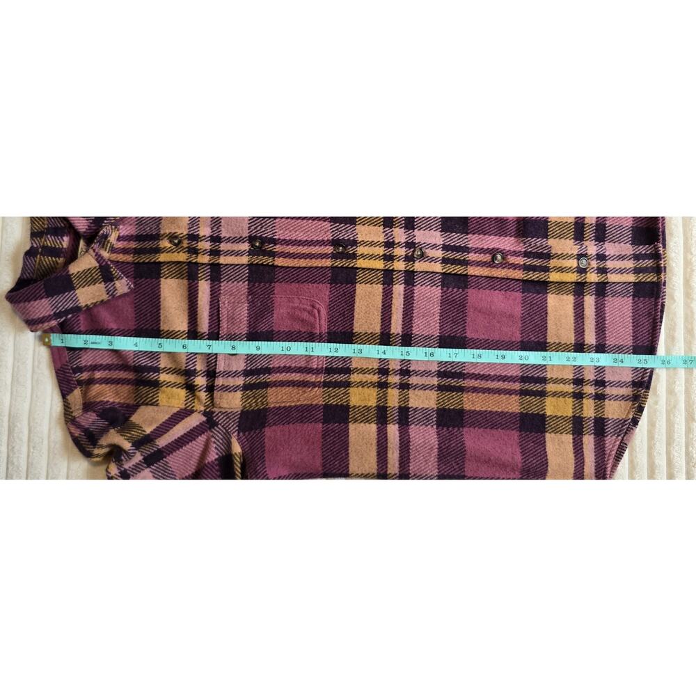 Faherty Legend Sweater Shirt Lolita Plaid - Picture 10 of 11